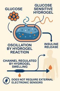 Glucose-Sensitive Hydrogel: Autonomous Insulin Release Mechanism
