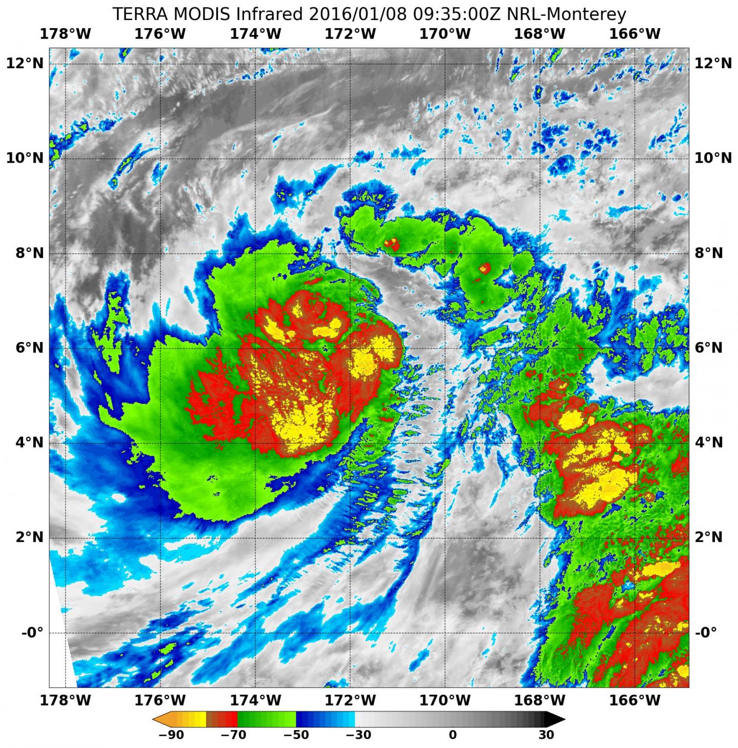 MODIS Image of Pali