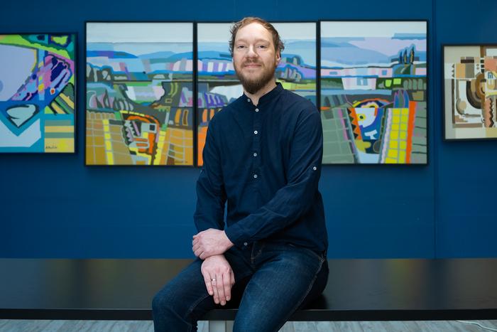 Associate Professor of Evolutionary Genomics Michael Dannemann. Photo Alejandro Roa