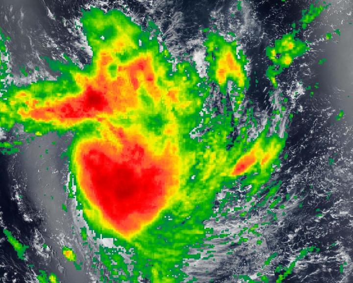 Satellite Image of Funani
