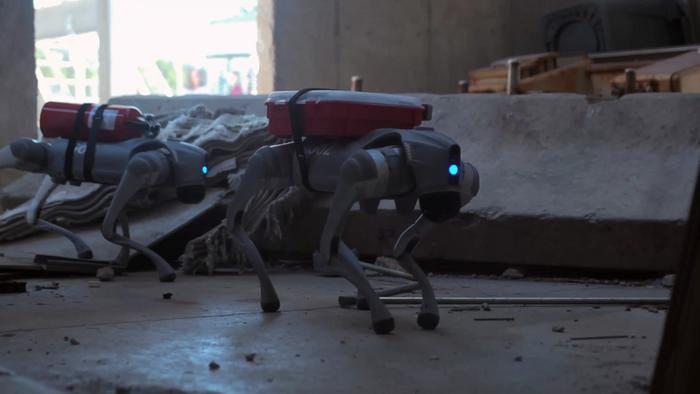 AI robot dog built to save lives