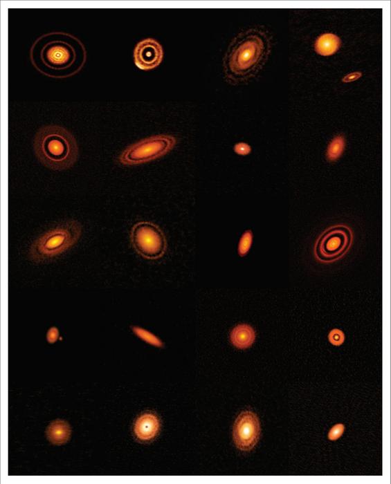 High-resolution images of 20 nearby protoplanetary disks