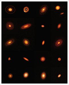 High-resolution images of 20 nearby protoplanetary disks