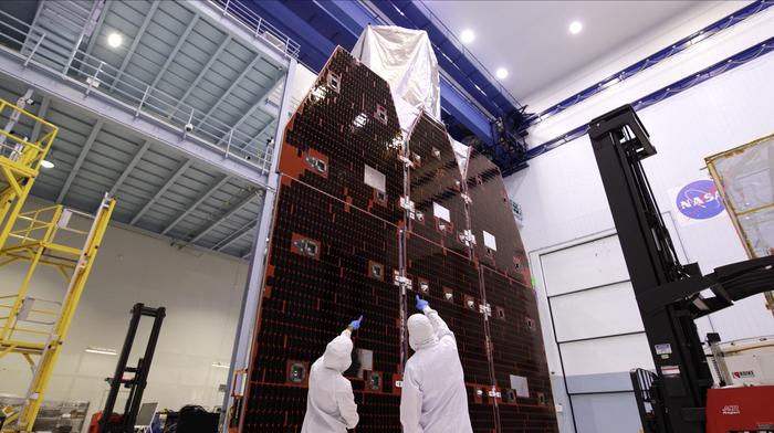 Roman Test Deployment of Solar Panels and 'Visor'