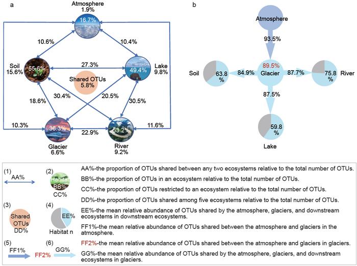 A climate-sensitive, contemporary multi-sphere bacterial metacommunity across the Tibetan Plateau