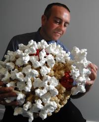 Dr. Greg Gibbons, University of Warwick, with the Model (2 of 3)