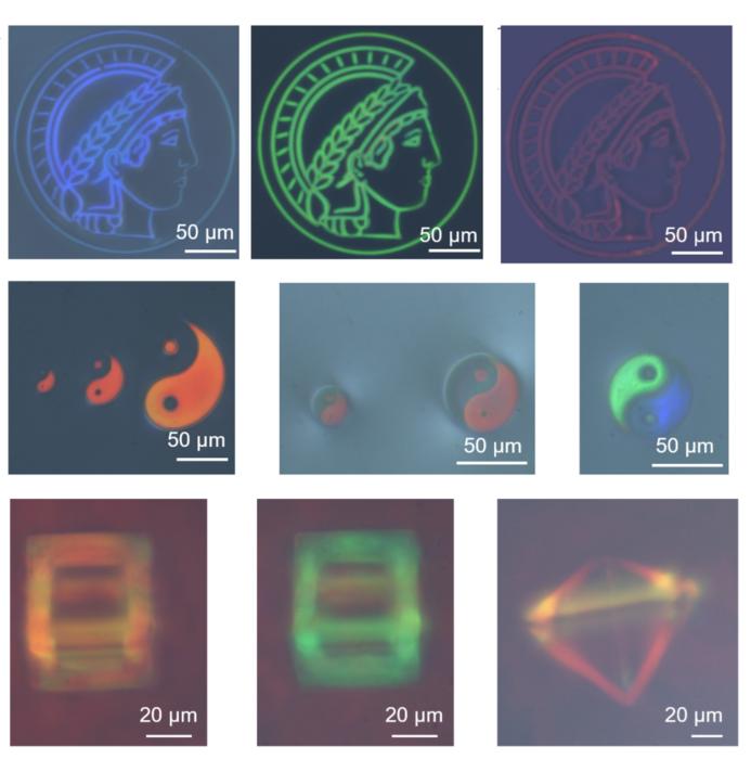 colorful microstructures