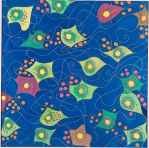 Artistic representation of neurons