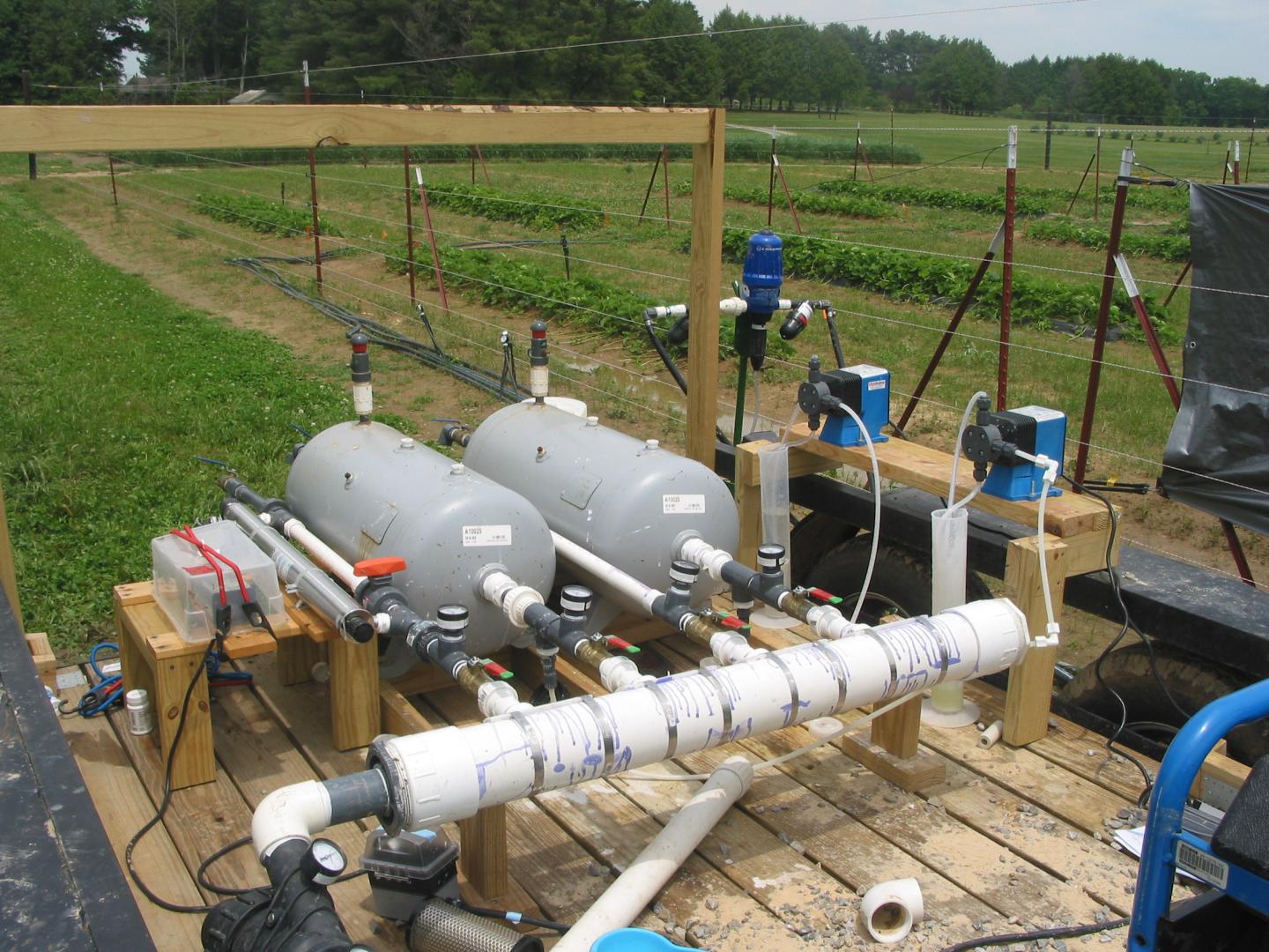 Disinfection System at University of Tennessee Plateau AgResearch and Education Center