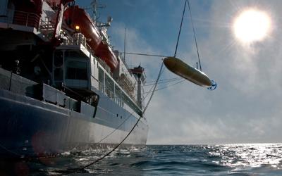 Deployment of AUV