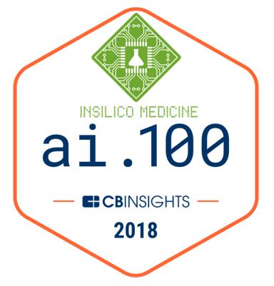 Insilico Medicine Selected as the Top 100 Global Artificial Intelligence Companies for 2018 by CB In