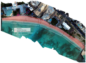 Waikiki Beach survey lines