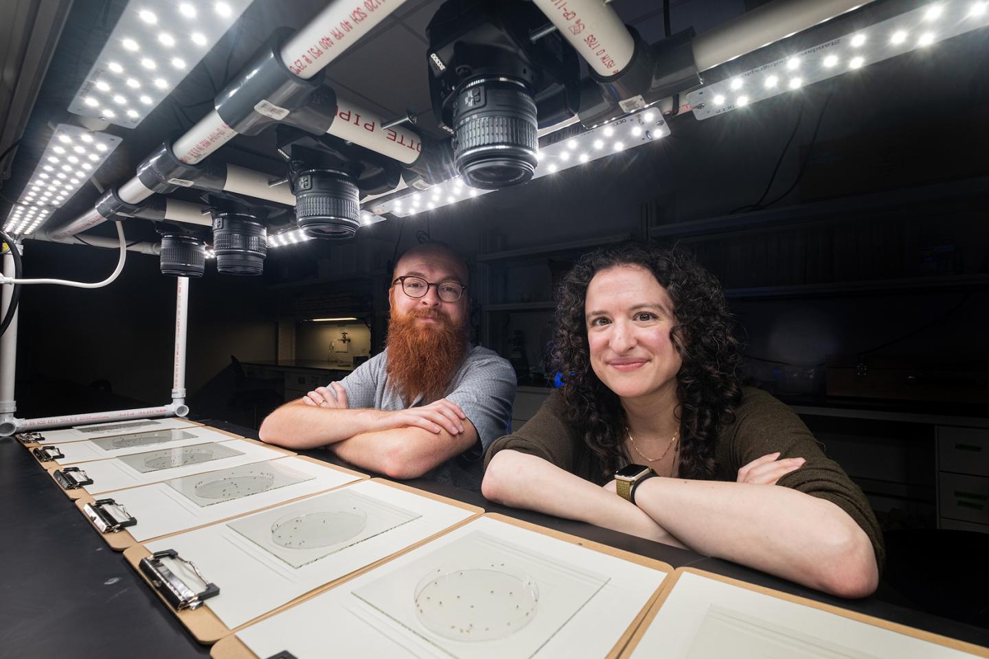 Eric Wice and Julia Saltz, Rice University
