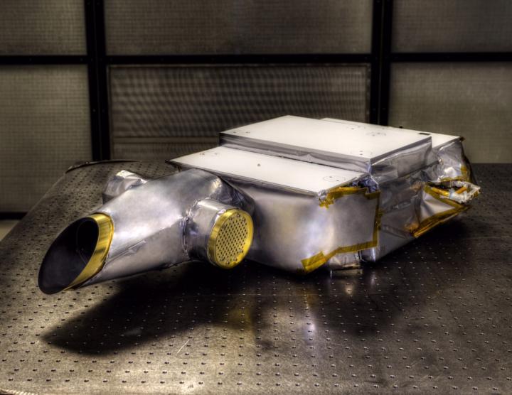 The OVIRS Instrument, Wrapped in Protective Covering