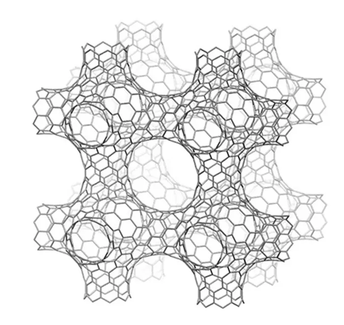 Schwarzite Carbon Material