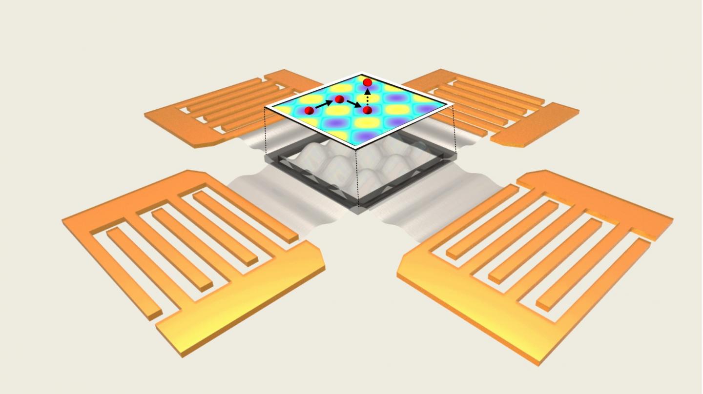 Acoustoelectronic Nanotweezer