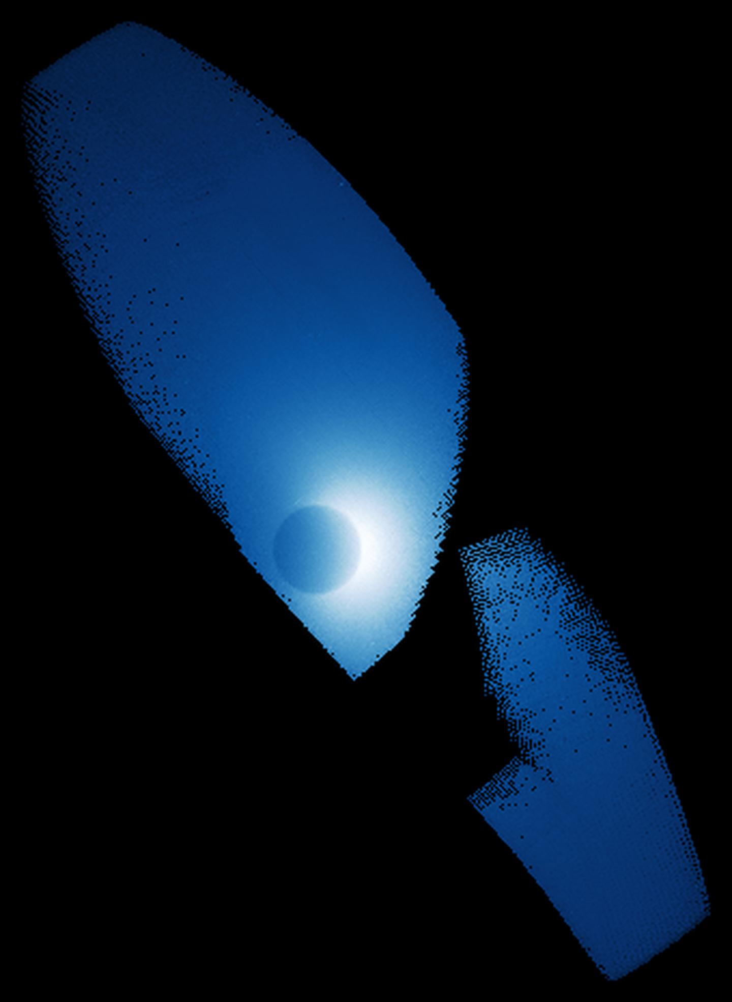 Mars' Hydrogen Corona