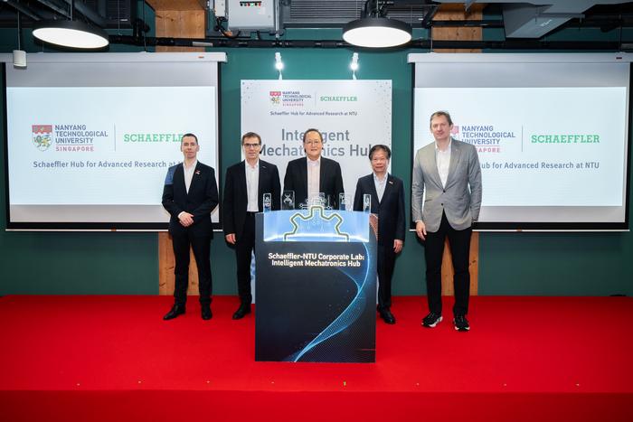 Launch of the Schaeffler-NTU Corporate Lab: Intelligent Mechatronics Hub