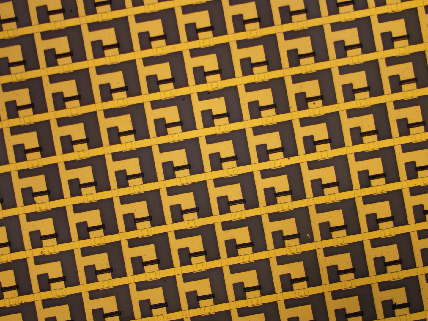 Array of synaptic transistors
