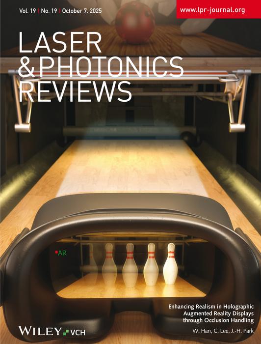 Inside cover image of Laser & Photonics Reviews