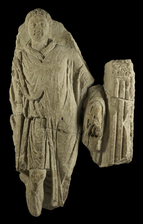 A Soldier's Tombstone from Roman-Era London