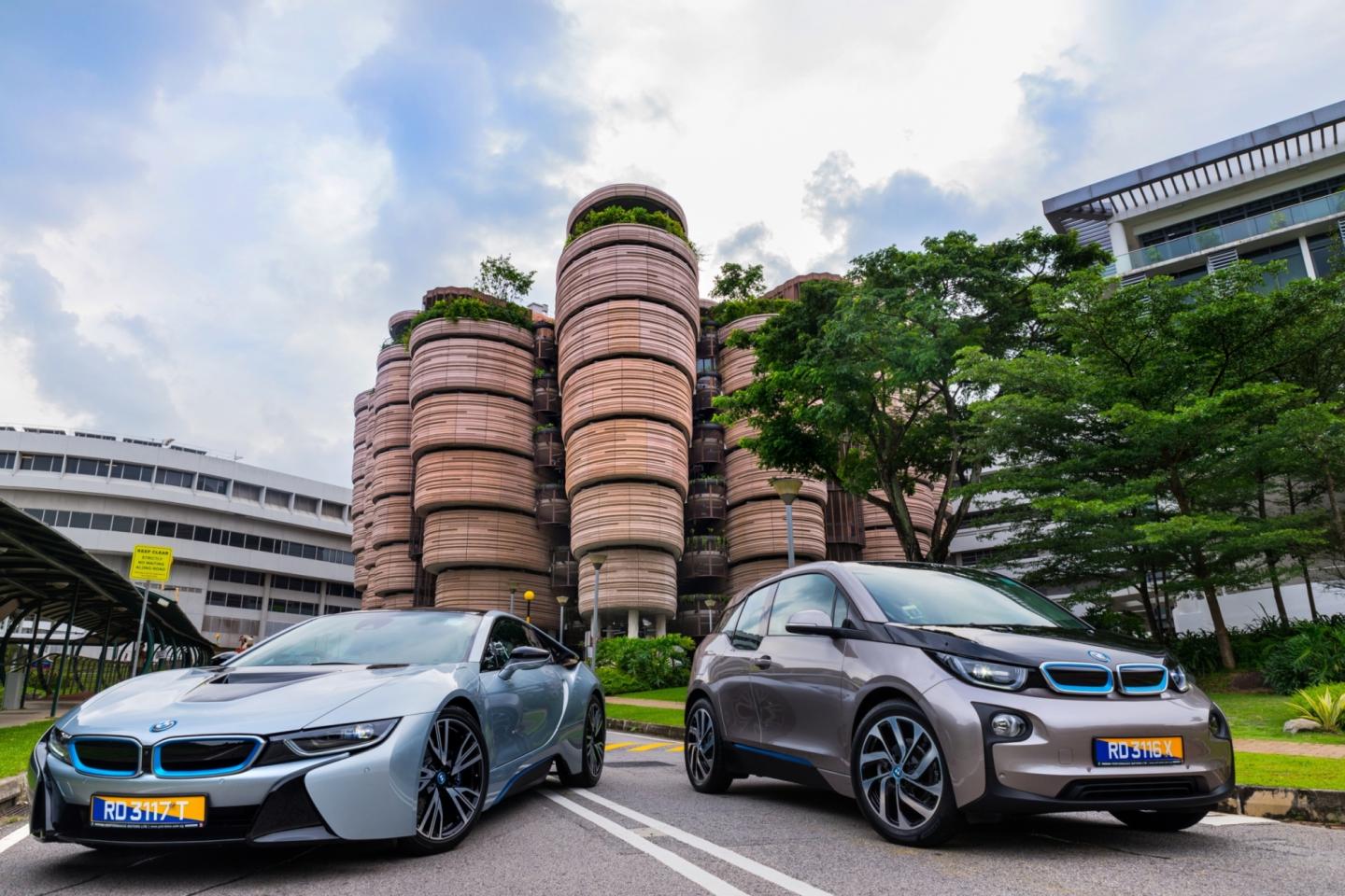 BMW i8 and i3, NTU