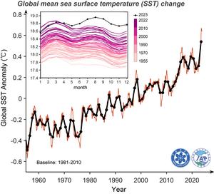 Global SST changes