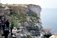 Tourists at Stora Karls&ouml; in 1975