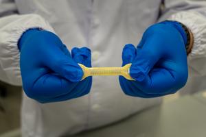 NUS CDE researchers develop self-repairing, recyclable substrate for durable soft sensors