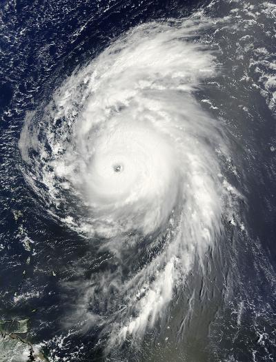 NASA's Terra Satellite Sees Bill Near Lesser Antilles