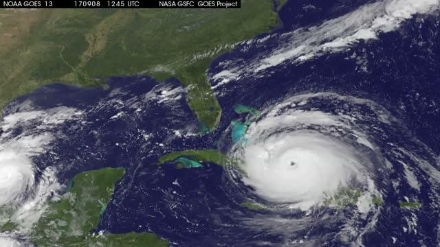 GOES-East Video of Irma's Movements