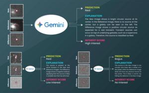 Illustration of how Gemini classifies astronomical transient events