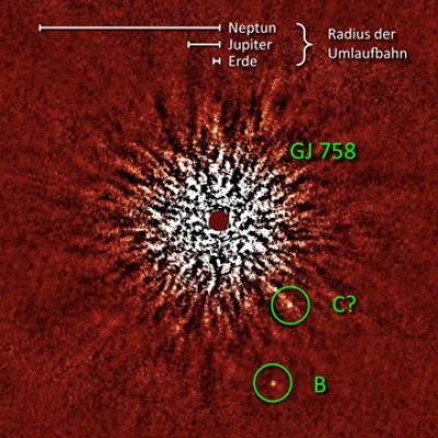 Discovery of GJ 758 B