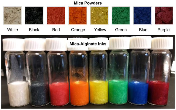 ArtSea Ink: a colorful, seaweed-based ink for 3D printing