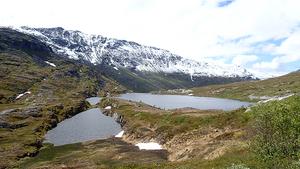 Lake Tovatna in central Norway