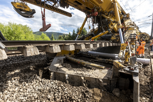 Track-work machine