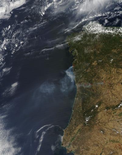 Fires Plague Portugal