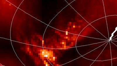 Fog Envelops the South Pole of Titan