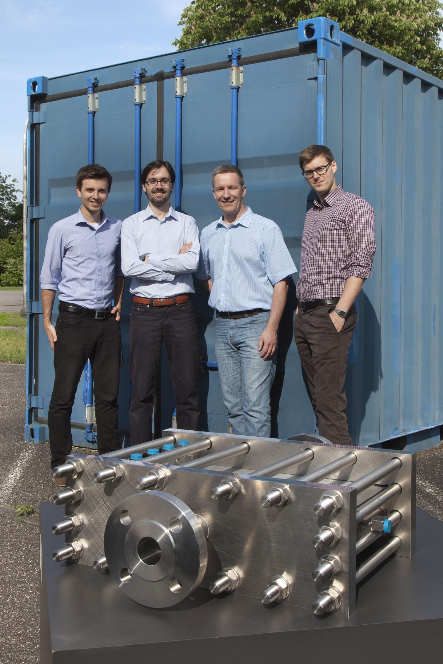 Philipp Engelkamp, Paolo Piermartini, Peter Pfeifer, Tim Böltken
