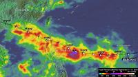 IMERG Rainfall Totals from Mangkhut