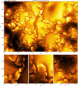 Inouye Observations (Full View and Close-Ups)
