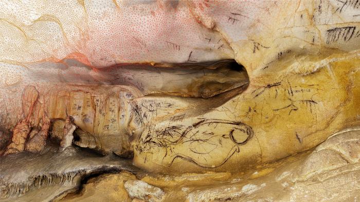 Digital model of La Pileta cave