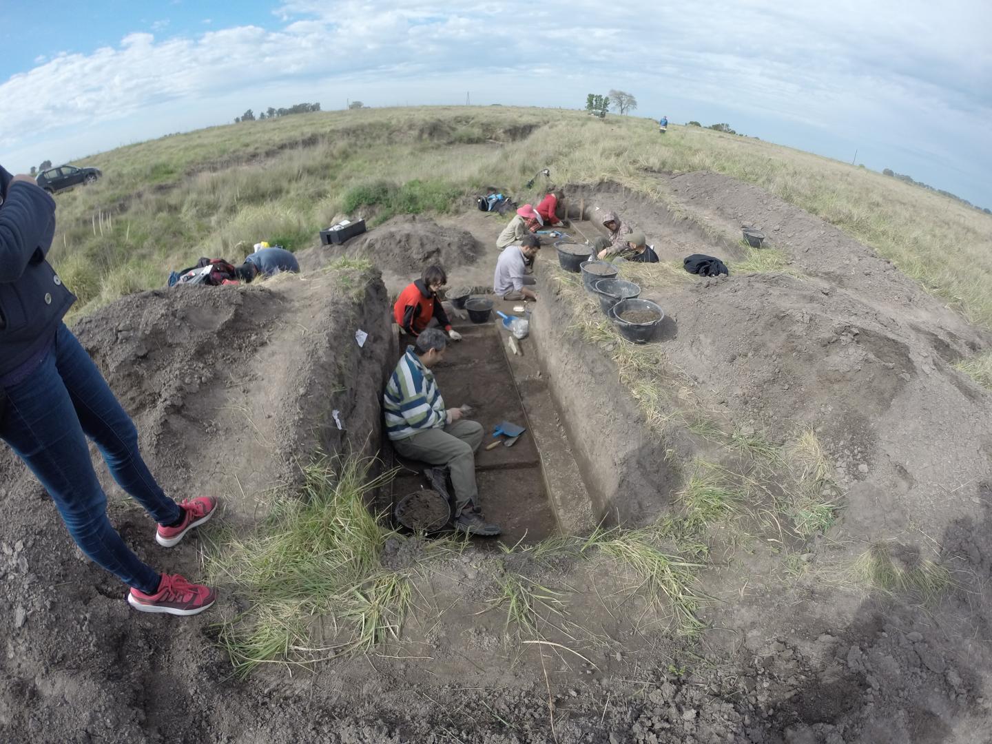 Evidence for Human Involvement in Extinction of Megafauna in the Late Pleistocene (6 of 9)