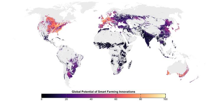 Global Potential of Smart Farming Innovations