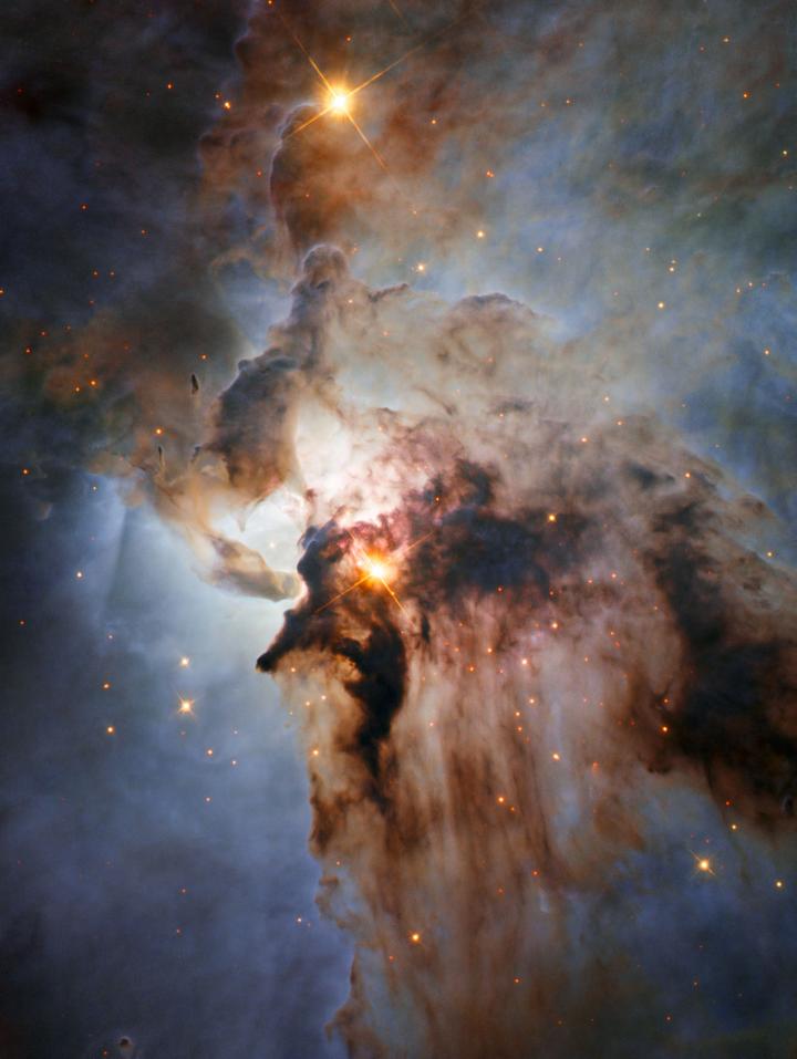 New Hubble View of the Lagoon Nebula