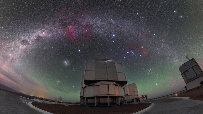 The sky above ESO’s VLT (Very Large Telescope) in Chile