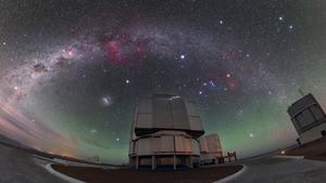 The sky above ESO’s VLT (Very Large Telescope) in Chile