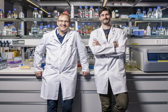 Jörg Standfuss (left) and Quentin Bertrand