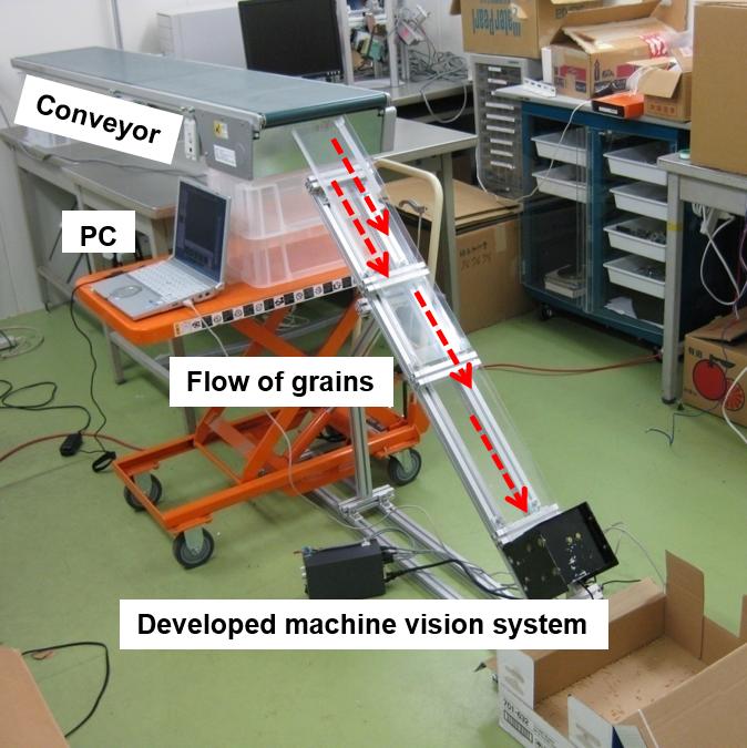 Machine Evaluates Soybean During Harvest