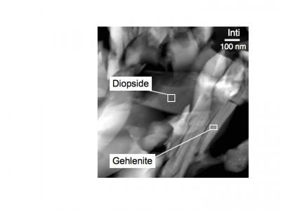Minerals in Particle from Comet Wild 2